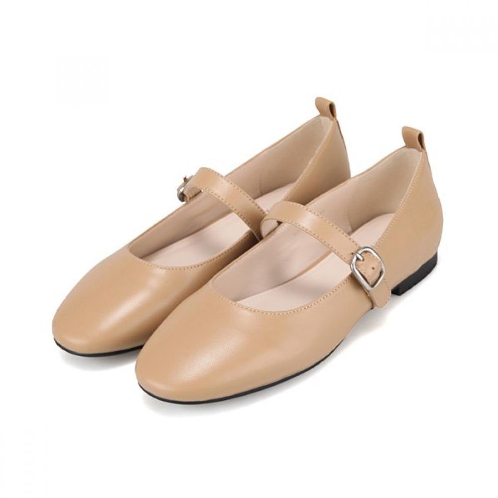 Barbara Leather Casual Mary Jane Flat 1.5cm Bbj110be 225mm