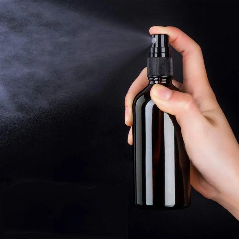 10/16Pcs 15/30Ml Amber Glass Perfume Bottle Sprayer Atomize Bottle Travel Refillable Bottles Essential Oil Containers