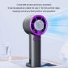 Strong Wind Power Handheld Ice Pack Fan With Turbofan Blades Semiconductor Refrigeration Fan USB