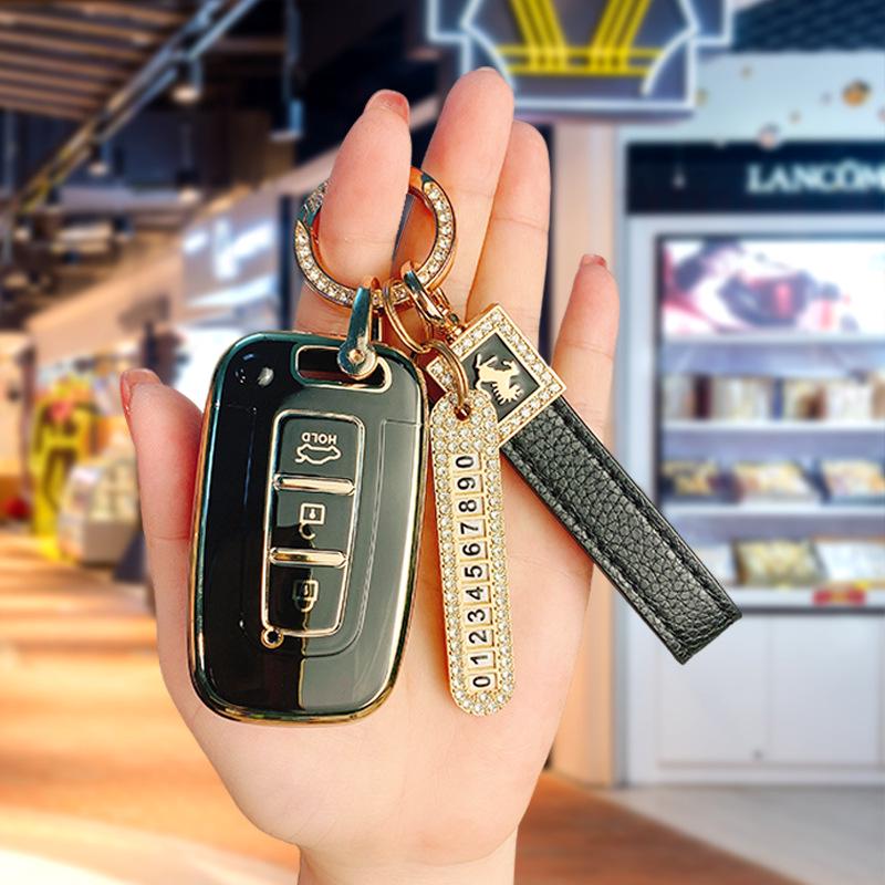 Hyundai Ix35, Sonata 8, Elantra & Kia Sportage, K5/K3/K2 Key Case - Car Remote Shell Cover