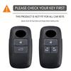 Silicone Car Key Cover For Toyota Raize Veloz Avanza Wigo  Case For Daihatsu Rocky Key Holder Remote Case For Keychain Alarm