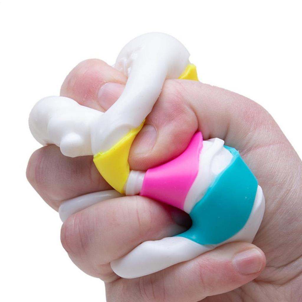 Kids Childrens Needoh Peace O’ Cake Multi-Color Sensory Toy for Nee Doh Cake
