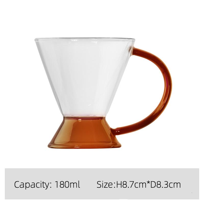 

Vintage Borosilicate Glass Tea Cups for Loose Leaf and Blooming Tea Stovetop and Microwave Safe Filter Coffee Pot