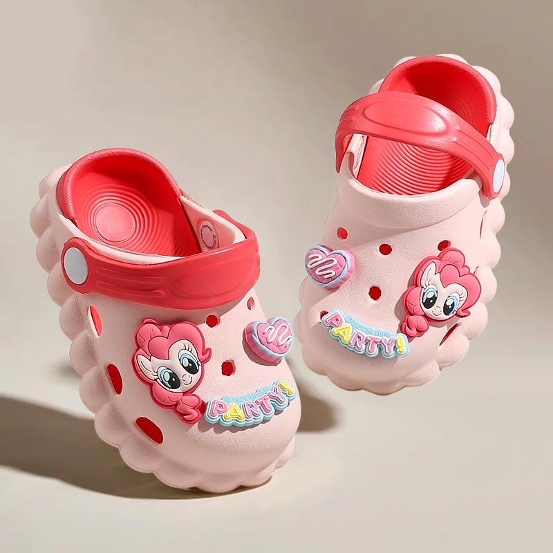 Children, Girls, Girls, Hole Shoes, Cute DIY Removable Shoes with Shoe Flowers Ins Three-dimensional Cute Card