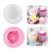 Rose Peony Flower Carnation Candle Silicone Mold Resin Epoxy Halloween Crafts DIY Ornament Jewelry Candle Making Tool