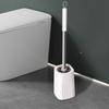 Cleaning Toilet Brush Household Bathroom Toilet Brush with Base Long Handle Set Bathroom Unclogging