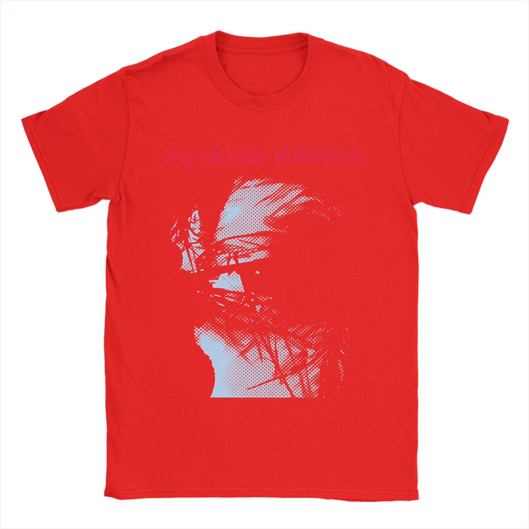 

Funny My Bloody Valentine TShirts Men Round Neck Cotton T Shirts Short Sleeve Tee Shirt New Arrival Tops S