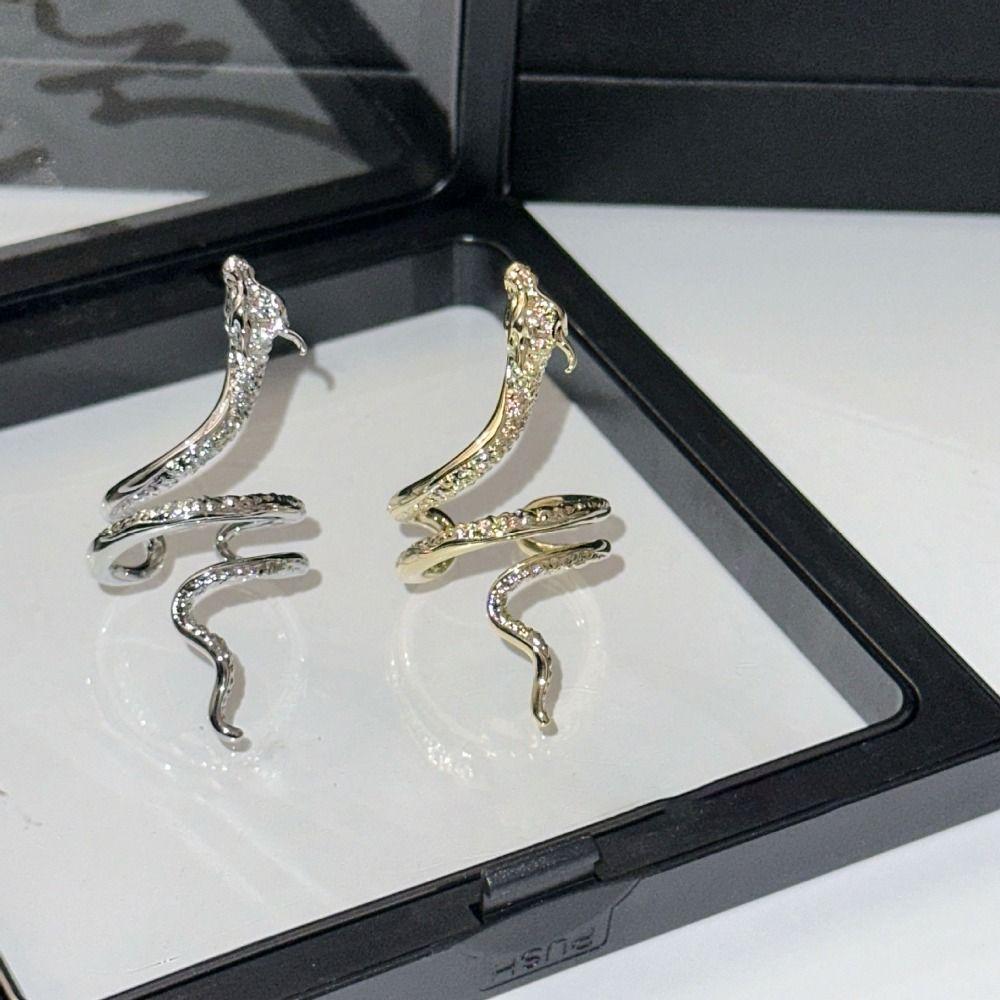 

Fashion Trend Dragon-Shaped Ring Exaggerated Opening Ring Jewelry Gift Dragon Year Ring Unisex 02