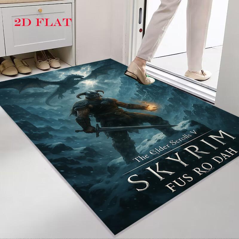 Tamriel Carpet Rug for Living Room Bedroom Home Sofa Decoration,Kids Play Nonslip Floor Mat