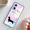 Sausage Dog Dachshund Quotes Case For OPPO Reno 11 10 Pro 11F 8T 4Z 5Z 5 6 8 7 Lite OPPO Find X5 X6 Pro X2 X3 Lite Cover