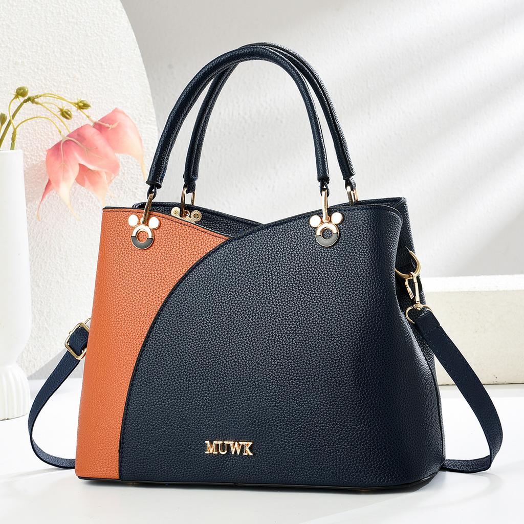 Large capacity handbag temperament texture women's bag fashion casual shoulder bag atmosphere versatile messenger bag