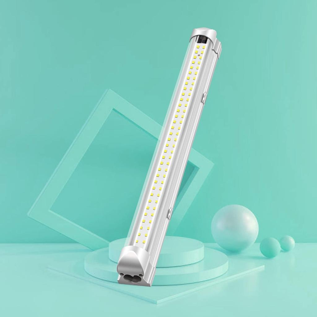 Aoling LED Interior Car Interior 72 White Universal Fit for and Cargo Set of 2 Lights, 12V/24V, Lighting, High-Brightness LEDs, Trucks, Trailers,