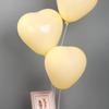 Cross Love Heart Balloons: 6-inch, 10-inch, 12-inch Heart-Shaped Balloons for Weddings and Birthdays