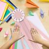 12 In 1 Paper Cutter 360 Degree Rotary Hand-Cutting Paper Trimmer Multi-Functional Handheld Craft Paper Cutting Tool