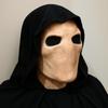 Faceless Man Alien Skull Latex Helmet Dress Up Party Cosplay Props  Carnival