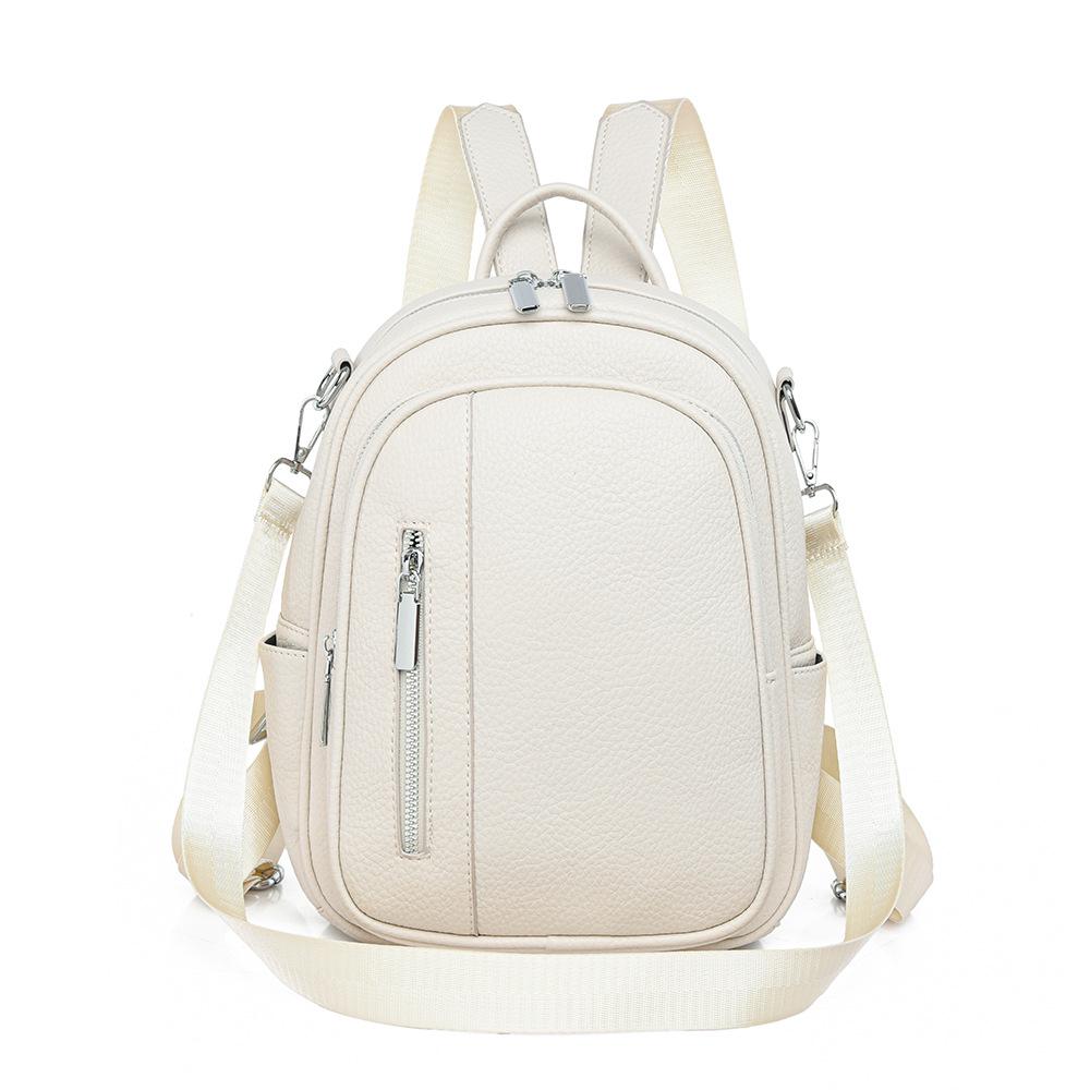 

Женский рюкзак премиум-класса, легкий, стильный дизайн для колледжа и поездок на работу белый