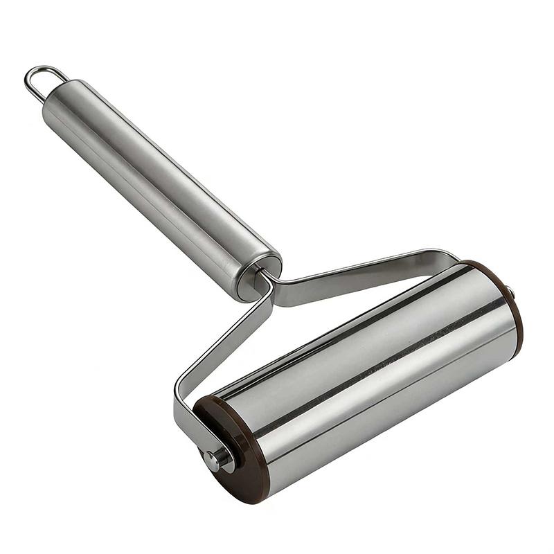 Stainless Steel Double Head Rolling Pin Non-stick Dough Pastry Roller Kitchen Dumplings Machine Noodles Pizza Pies Baking Tools 1