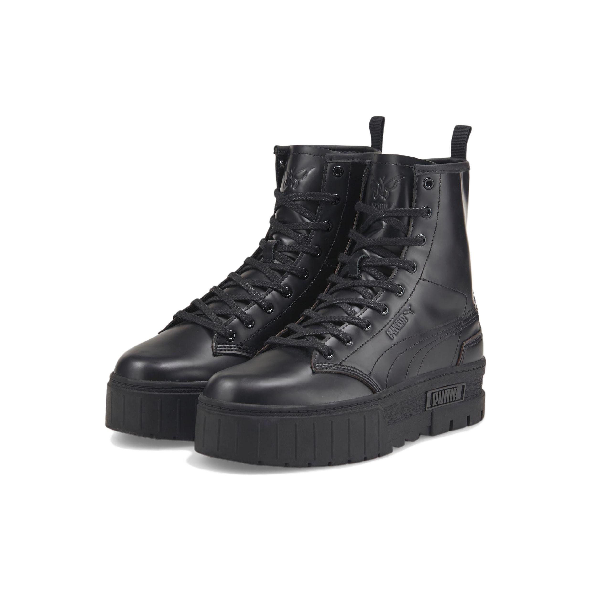 Dua Lipa x Puma Mayze Boot Черные Женские Кроссовки Puma-Black 388611-01 36 — фото 3