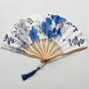 Elegant Japanese Style Handmade Fan with Multi-pattern Design for Personalized Summer Gifts