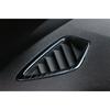 Car Console 18-22 Cover Trim L&R Air Outlet Vent For BMW 5 Series Black Titanium