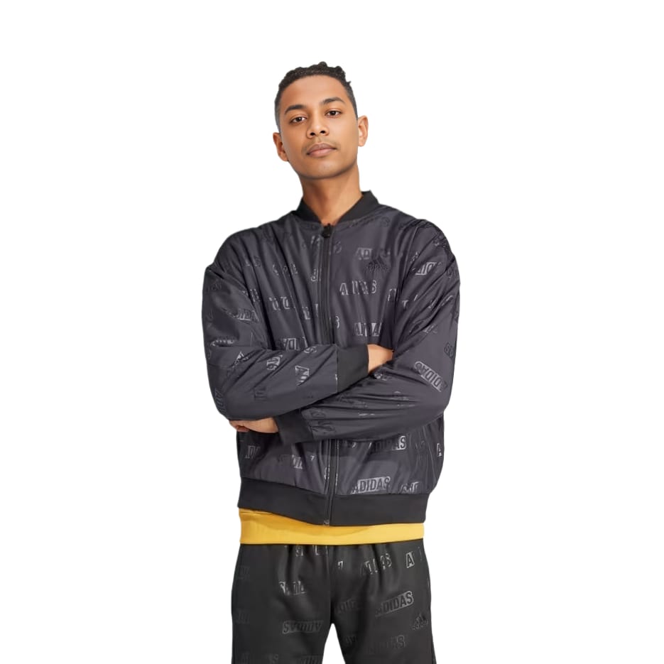 Adidas Velour Reversible Bomber Jacket IJ6424