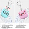 Cute Personal Self Defense Alarm 130db Self Defense Siren Safety Alarm For Women Girl Personal Keychain Alarm Rechargeable