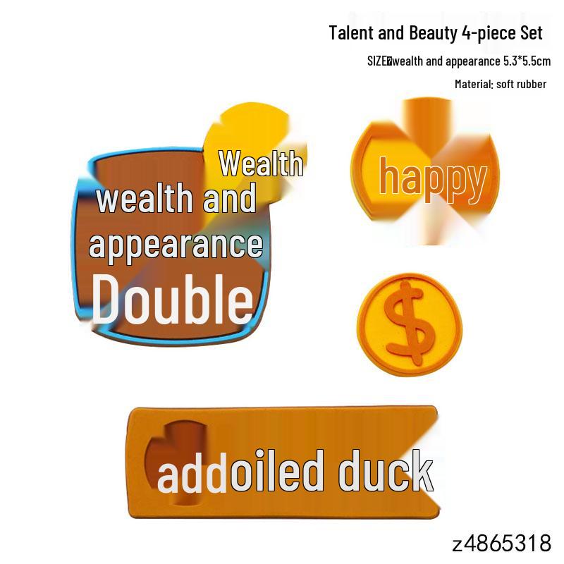 Mother's Day Cake Decor: Cute Mom & Bestie Ornaments - Internet Celebrity Duck Plug-in.