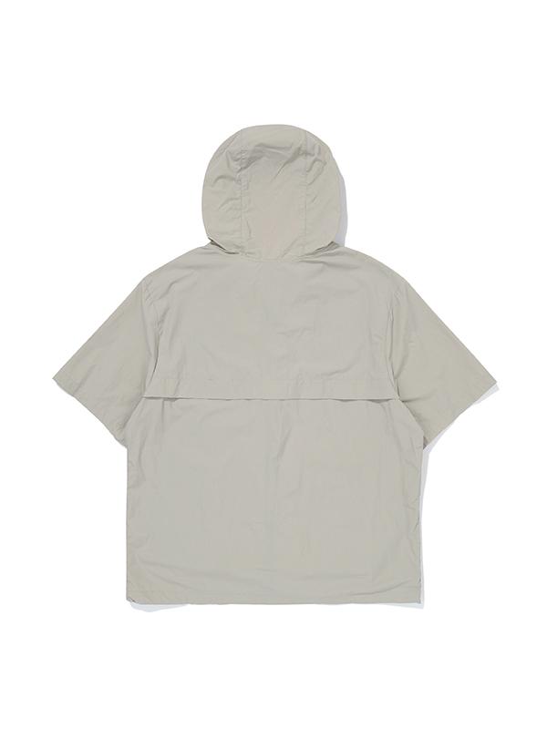 Bbc Earth Rivet Hoodie Short Sleeve Jacket_Cream