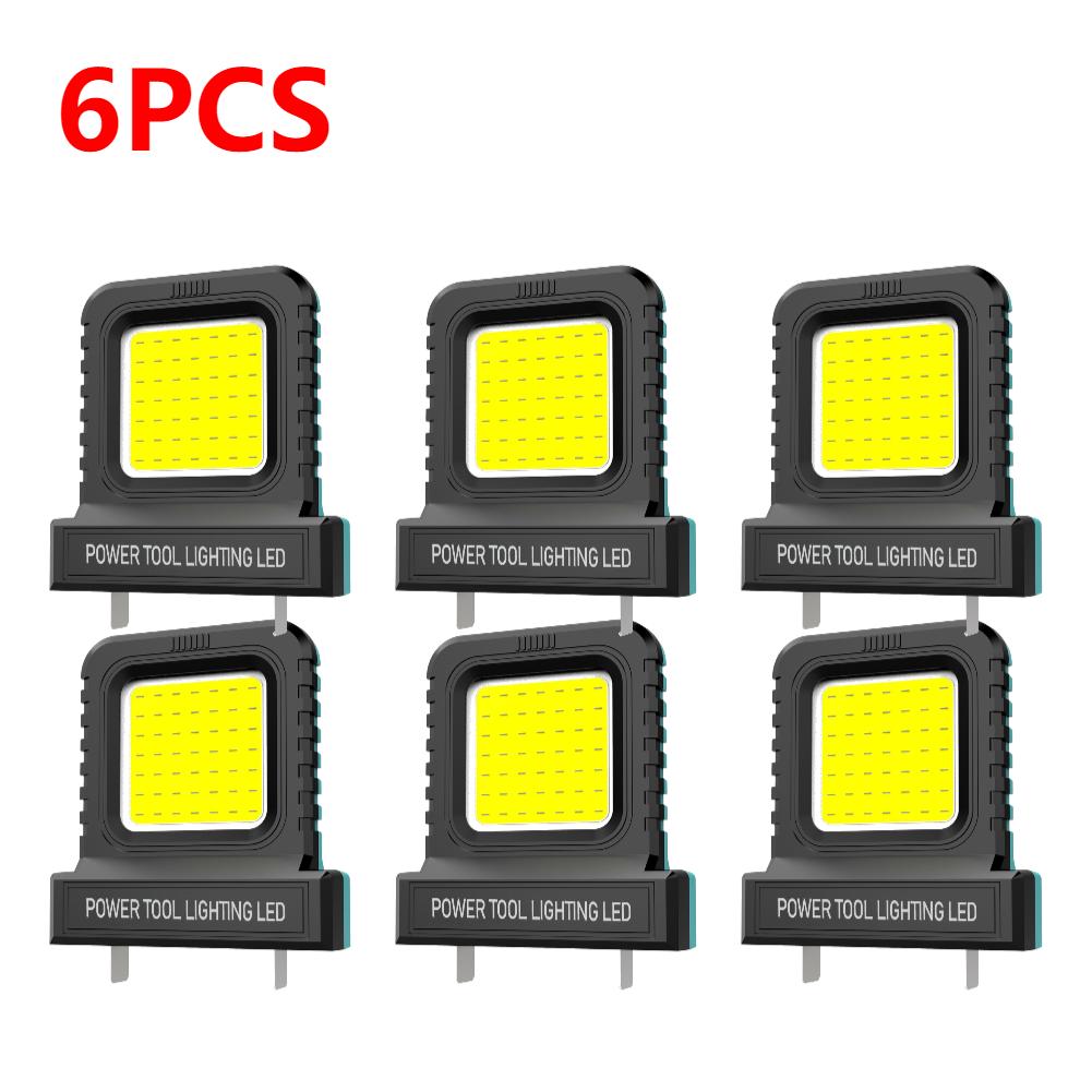 1-10PCS LED Power Tool Parts For Makita For Milwaukee For Bosch For DeWALT For Parkside For Hitachi Lithium Battery Work Lamp