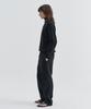 EZIO Seamless Turtle Knit_Black