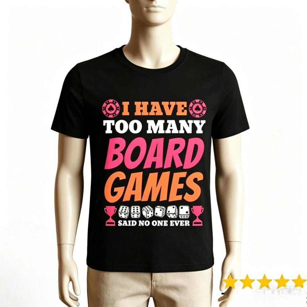 Board Game Vintage Retro Lover Gifts Shirt Family Gameboard Board Games Geek Tops Player Birthday Present Old Modern Boardgames