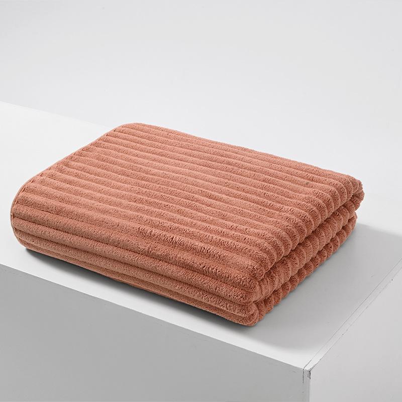 Korallenfleece Schnelltrocknendes Handtuchset für Erwachsene - Saugfähig & Weich für Zuhause oder Strand