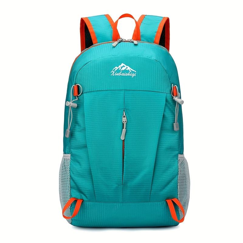 Casual Foldable Nylon Men Hiking Backpack, Lightweight Outdoor Daypack with Adjustable Straps, Versatile for Men's Travel School