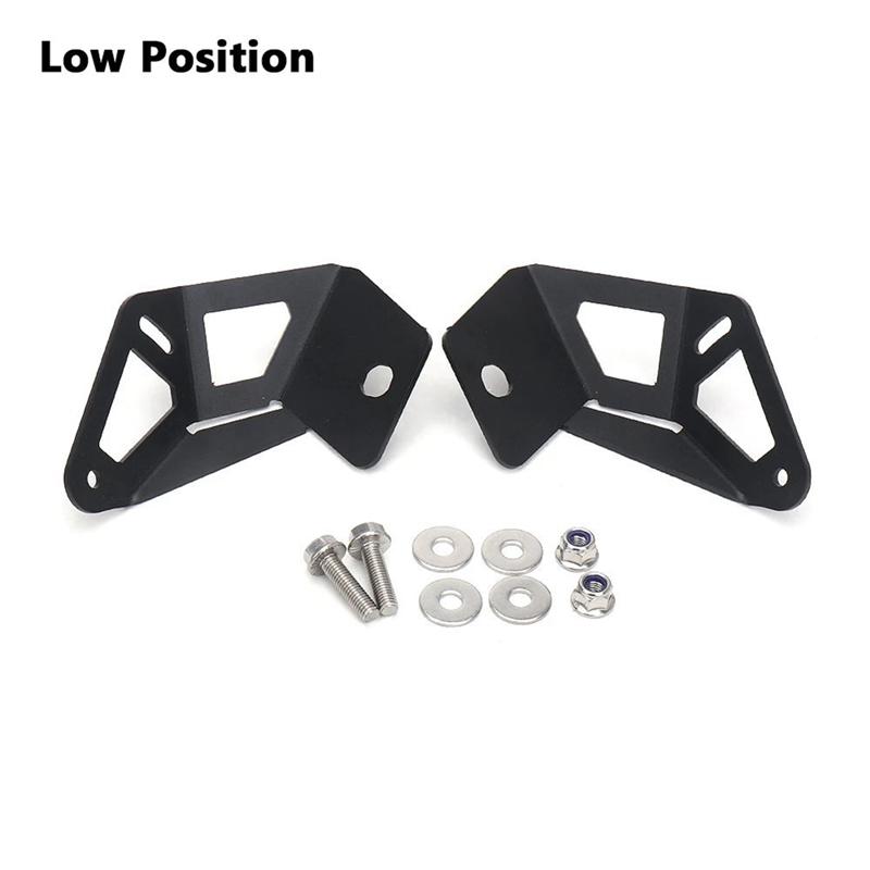 A28G-UTV Low & High Position Light Mounting Kit Bracket Metal Headlight For Can-Am Maverick R 2024 For CAN AM MAVERICK R