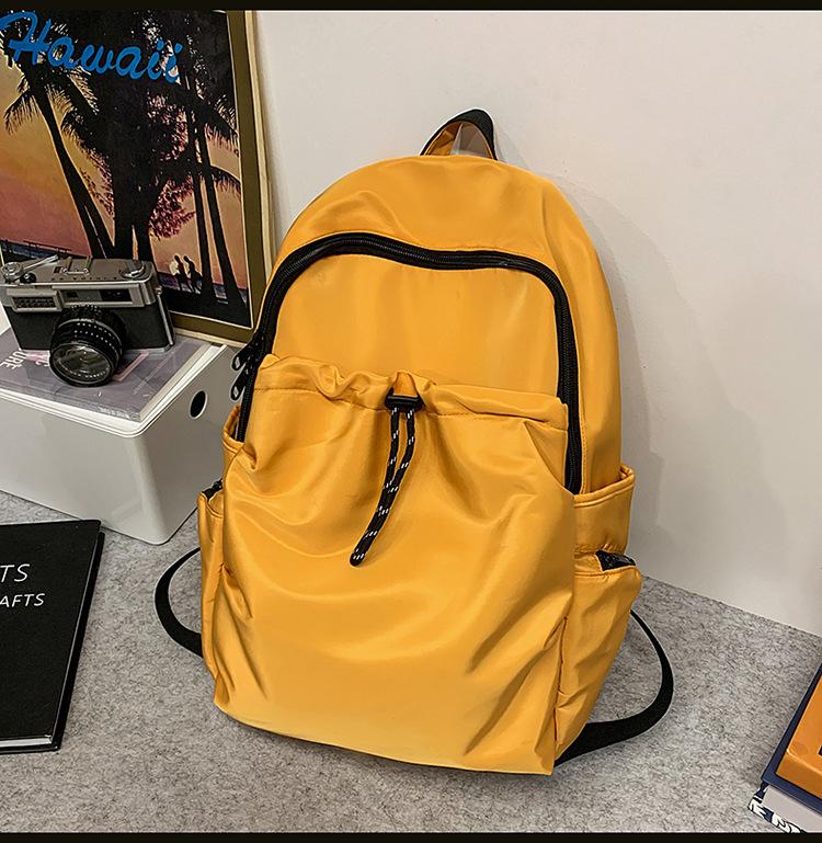 

Lightweight Waterproof Multi-Pocket Neutral Wind Men s and Women s Backpacks Commuter Travel Large Capacity Backpacks Student Backpacks жёлтый