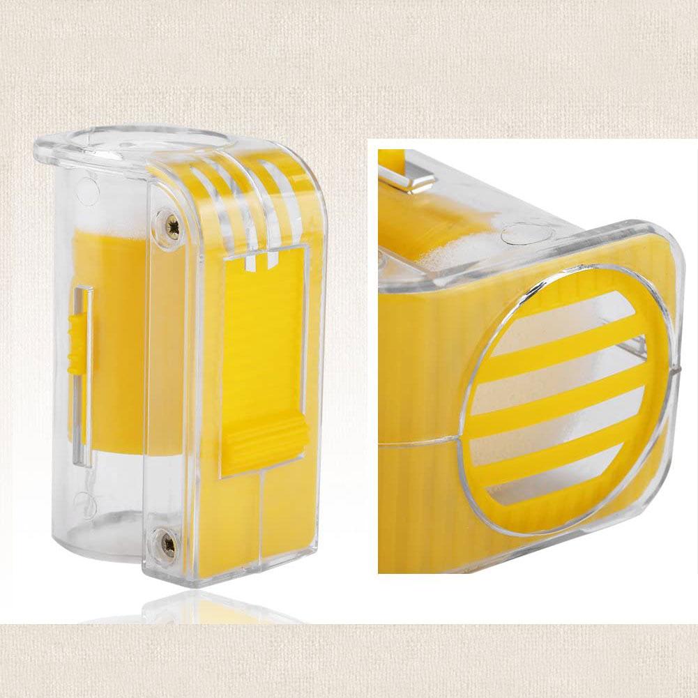 Marqueur de Reine d'Abeille Catcher Plastique Une Main Bouteille Marqueur Piston Peluche Outil Apiculteur
