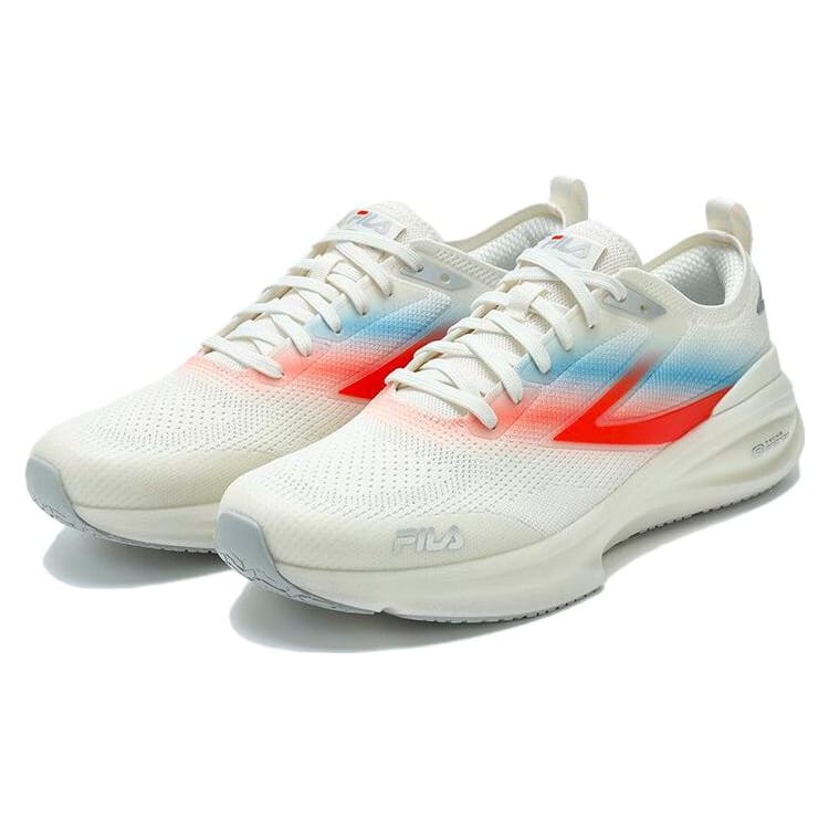 FILA NUVOLE Mesh Low top Training Running Shoes Men's White Orange A12M321115FGV