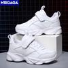 Four Seasons Children's Fashion Sports Shoes Breathable Student White School Walking Shoes Anti-skid Boys& Girls Casual Running Sneaker