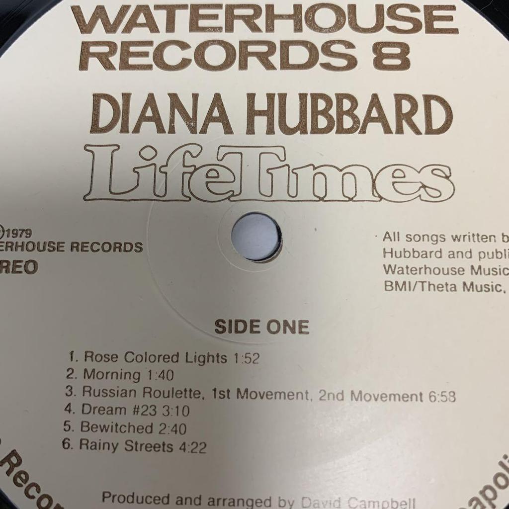 [GEBRAUCHT] DIANA HUBBARD LP LIFE TIMES Klavierplatte