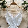 Summer Women Sexy V-neck Spaghetti Strap Club Party Mini Short Dresses For Girls