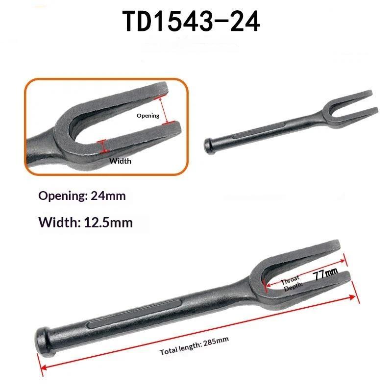 Ball Joint Separator Heavy Duty Steel Tie Rod Removal Long Ball Joint Splitter Opening Puller Joint Tie Rod Separator Tool