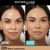 Maybelline New York Fit Me Matte Poreless Liquid Foundation 220 SPF 22 Natural Beige 30ml Oil Control Medium Coverage Lightweight Makeup