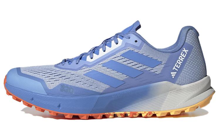 Adidas Terrex Agravic Flow 2  Blue Dawn Impact Orange  HR1116 42