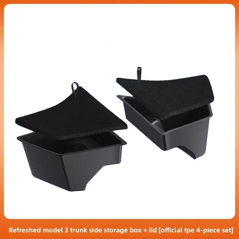 Car Sticker For Tesla Model 3 Highland Model Y The Side Storage Box Trunk Upper Storage Bucket Accessories Tools Modification Ca