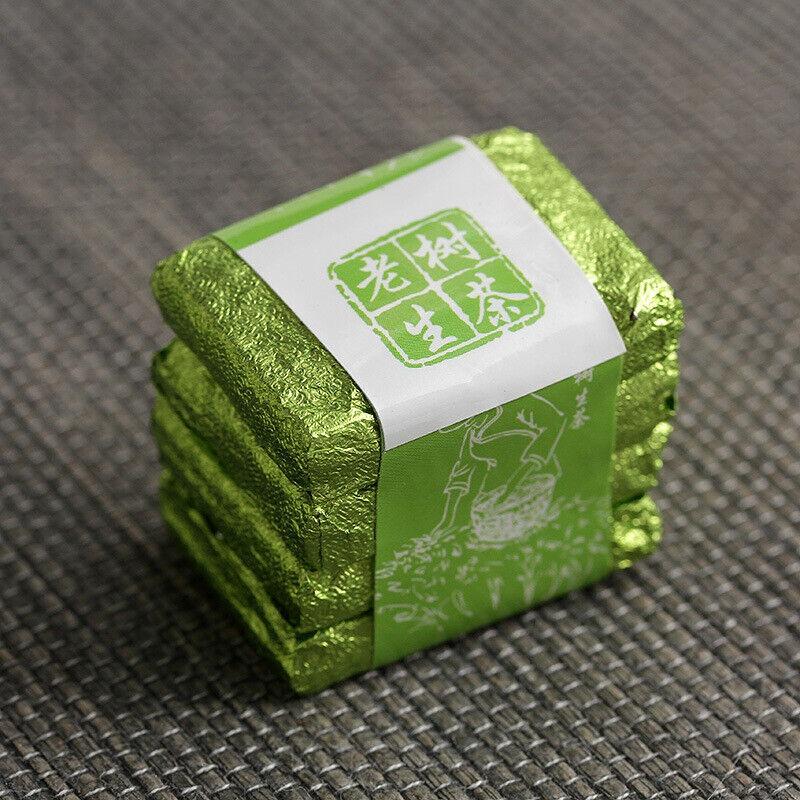 Юньнаньский чай Пуэр Старое дерево Сырой чай Мини-маленький квадратный маленький — фото 3