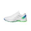 Adizero ZG Spikeless Golf White Lime Burst Men Sneakers Cloud-White Silver-Metallic JQ7725