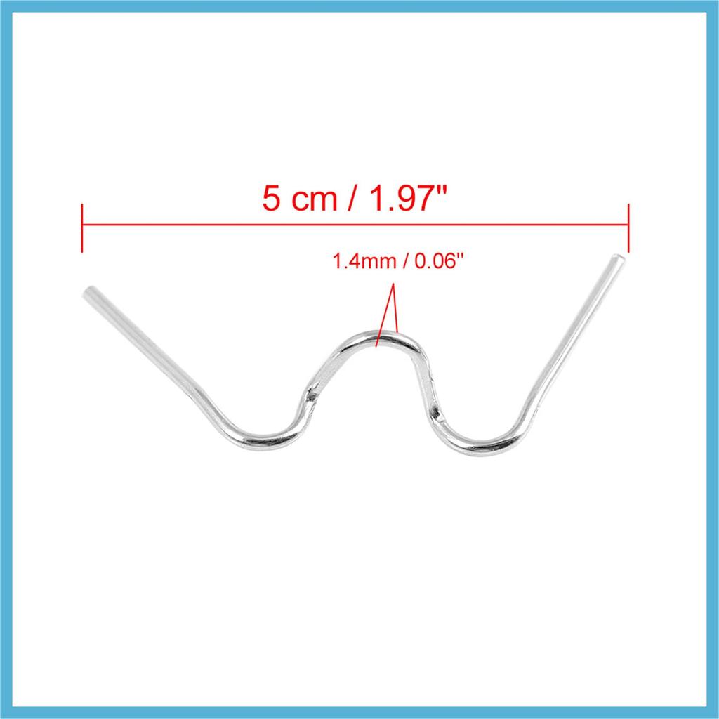 BULLSPANN Motorcycle Fastener Spring Clips Replacement for Round Headlights Universal 5pcs Replacement Parts Accessories Replacement