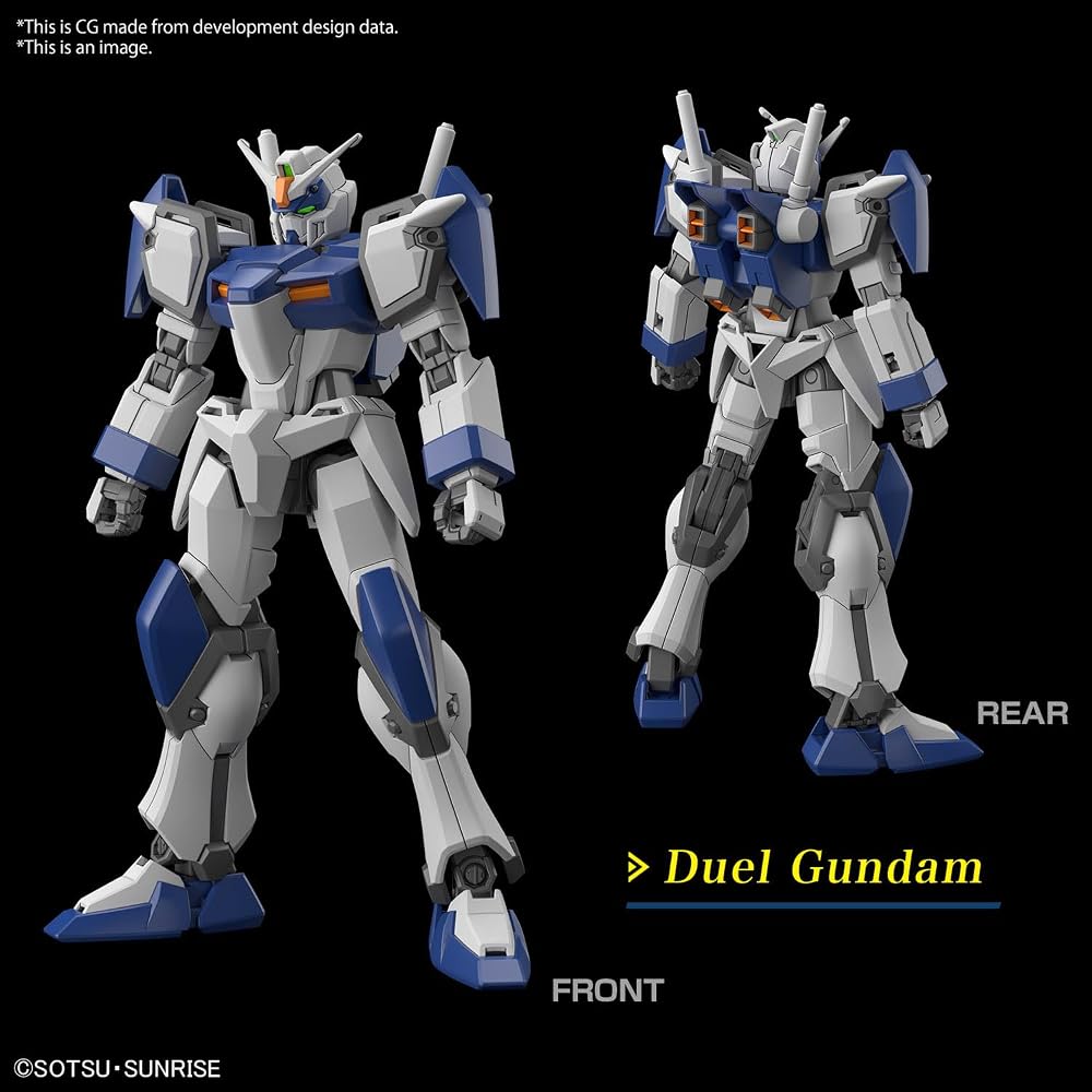 HG Mobile Suit Gundam SEED FREEDOM Duel Blitz Gundam 1/144 scale color coded plastic model