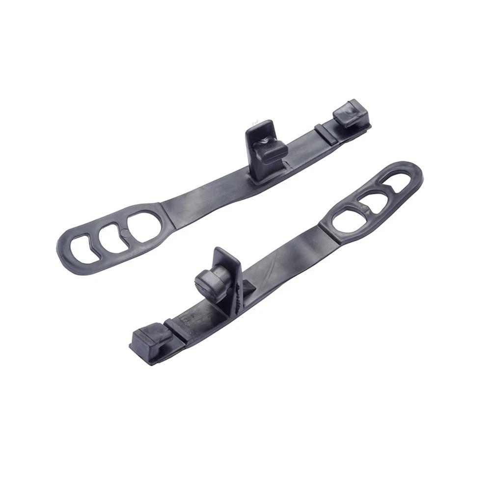 4Pcs Motorcycle Headlight Fairing Rubber Straps Fix Strap Band For 30-43mm Fork