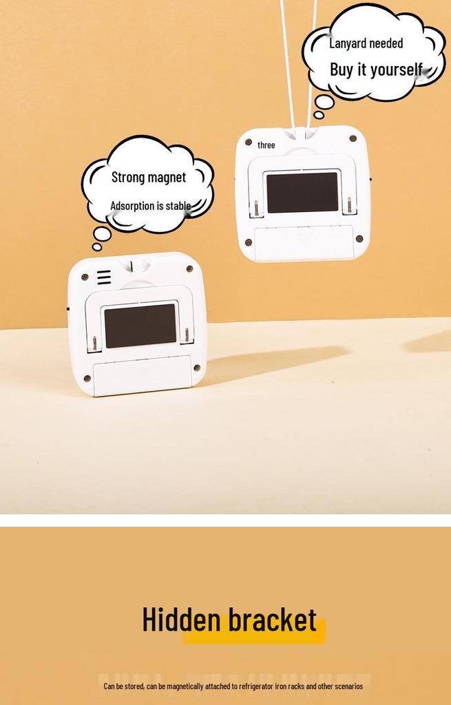 Multi-Functional Large Screen Timer: Kitchen Countdown, Bedroom Reminder, Alarm Clock.